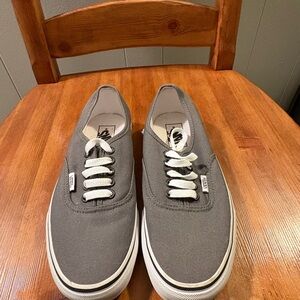 Vans Classic Gray Canvas Sneakers